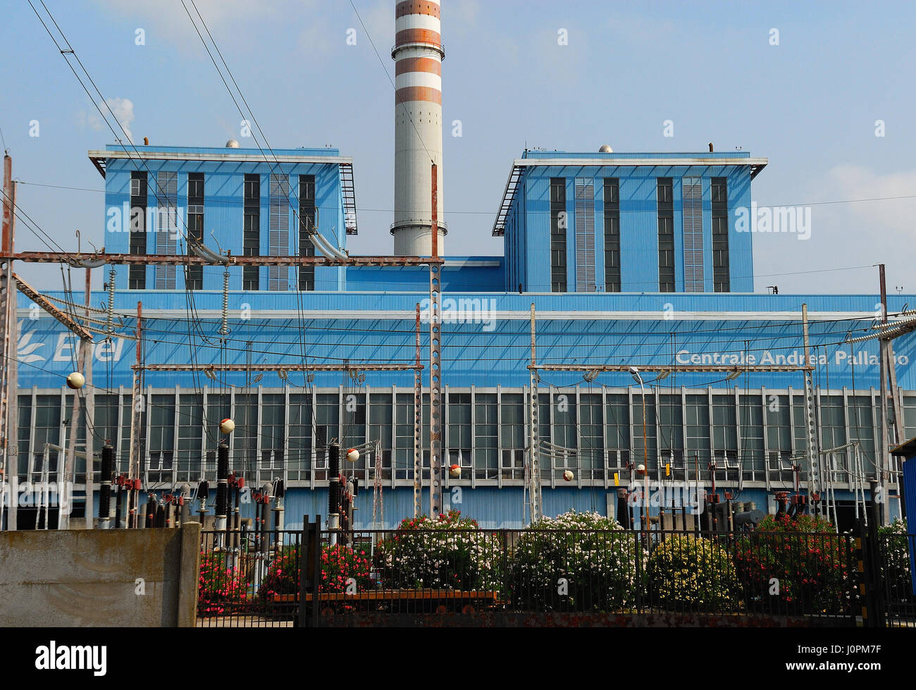 Polyfuel Andrea Palladio power plant is owned by ENEL. It is a polyfuel power ...