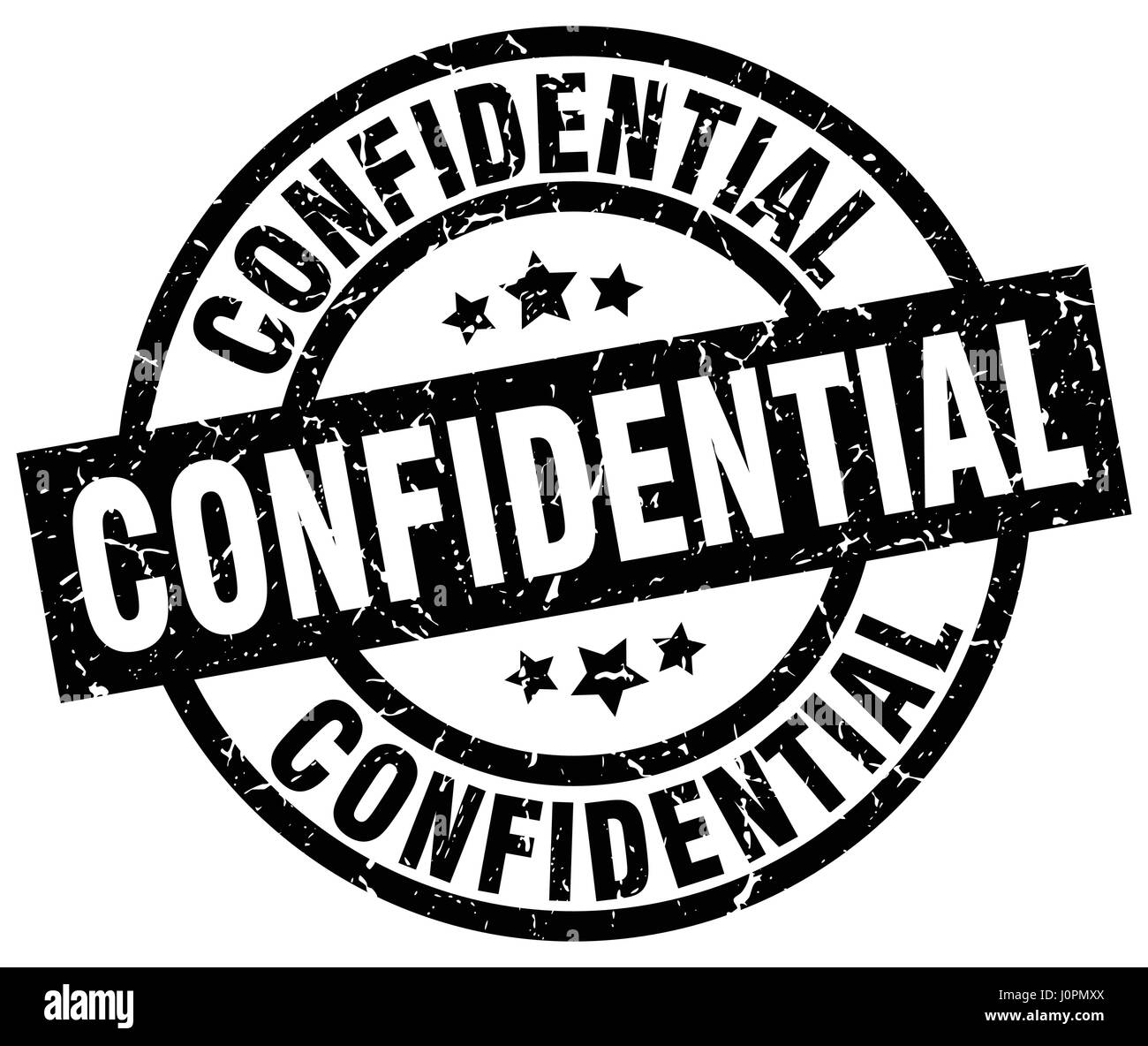 confidential round grunge black stamp Stock Vector Image & Art - Alamy