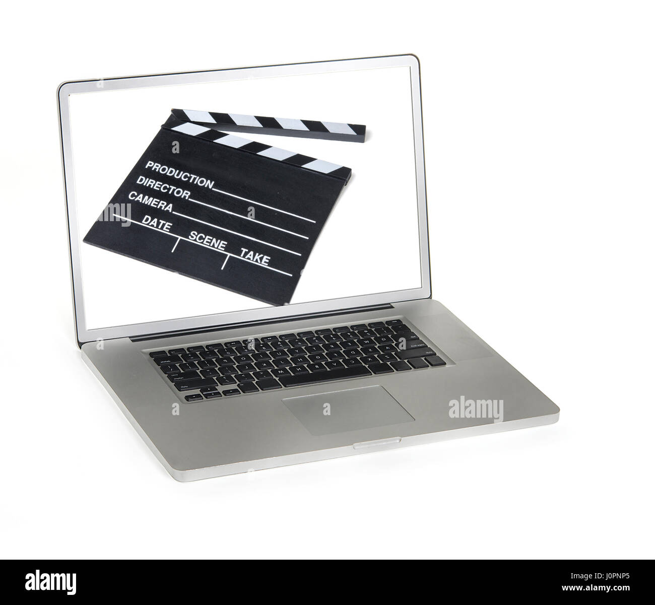 Computer film making editing concept image Stock Photo Alamy