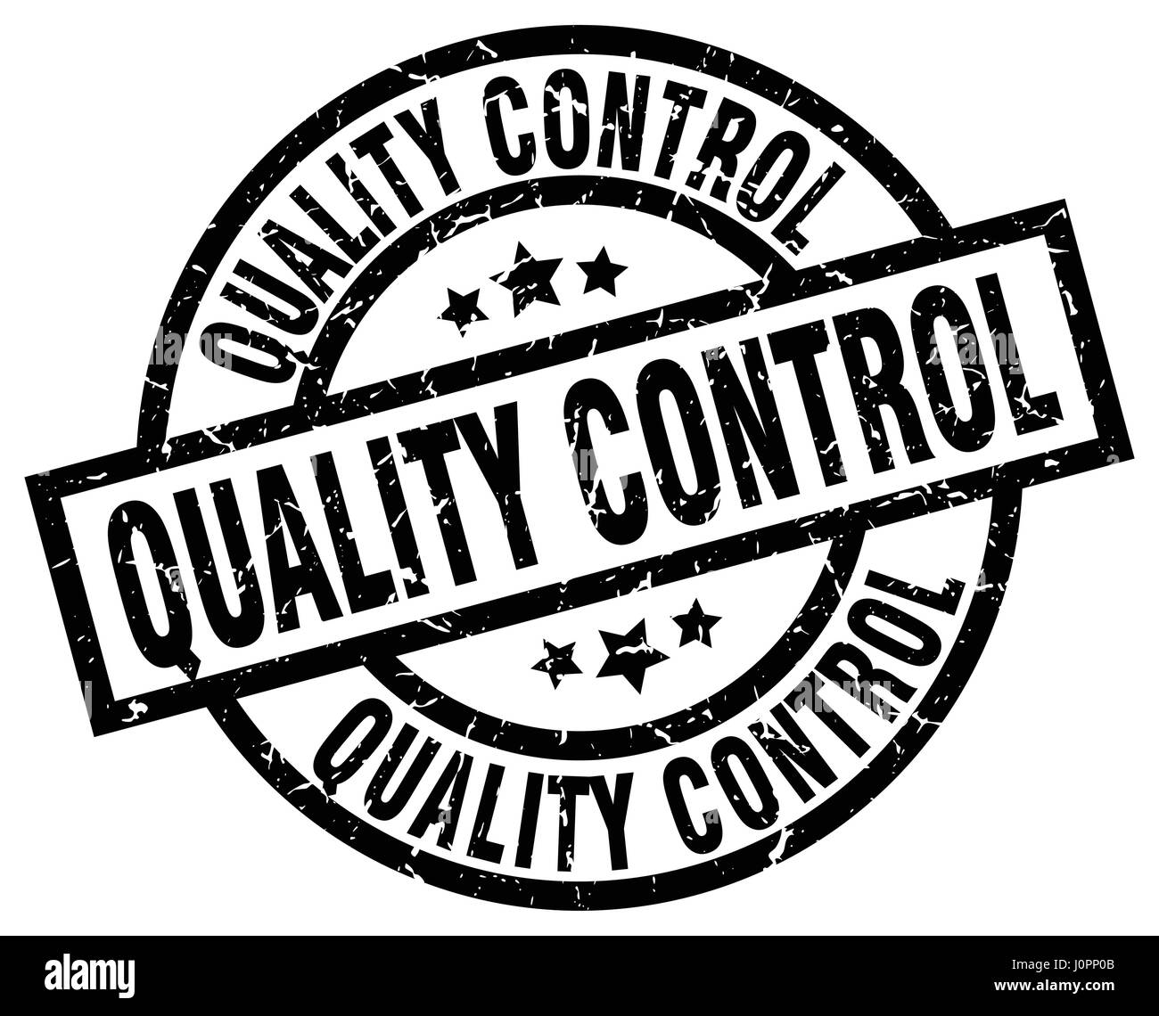 quality control round grunge black stamp Stock Vector Image & Art - Alamy