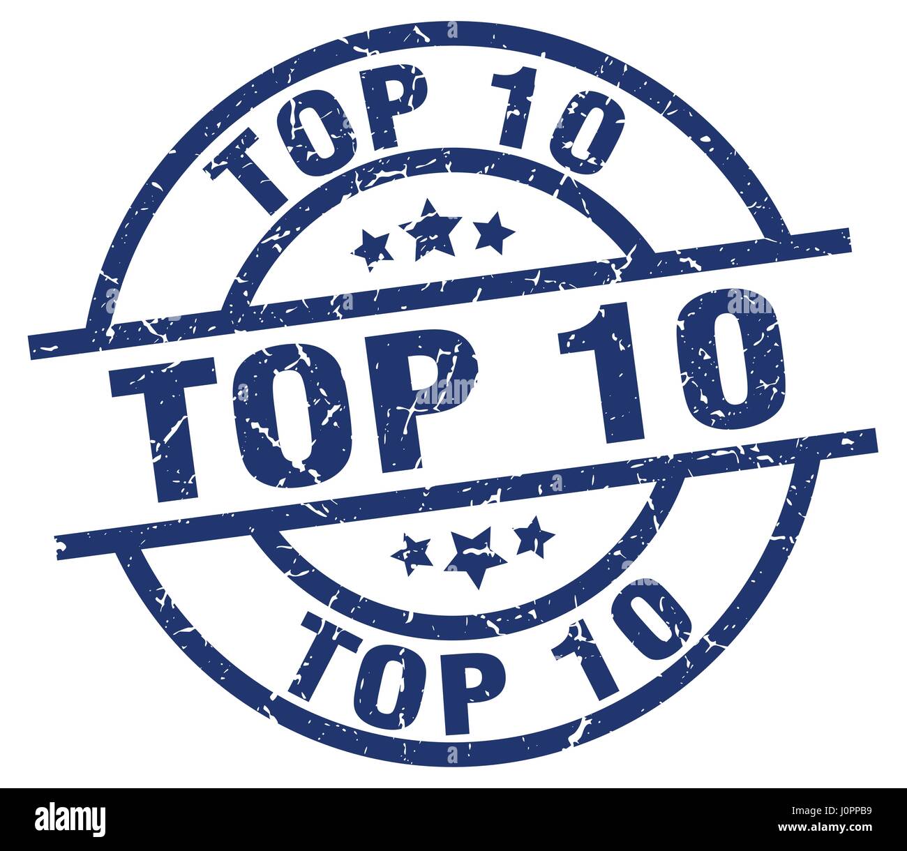 top 10 blue round grunge stamp Stock Vector Image & Art - Alamy