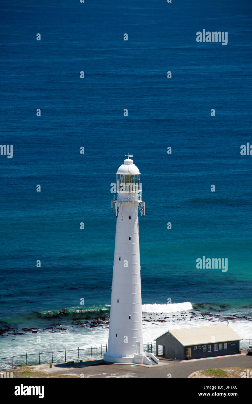 Slangkop lighthouse Kommetjie Cape Peninsular Cape Town South Africa Stock Photo