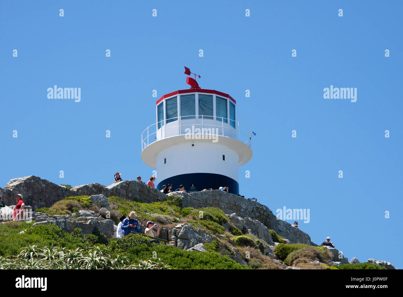 Cape Point lighthouse Cape of Good Hope South Africa Stock Photo
