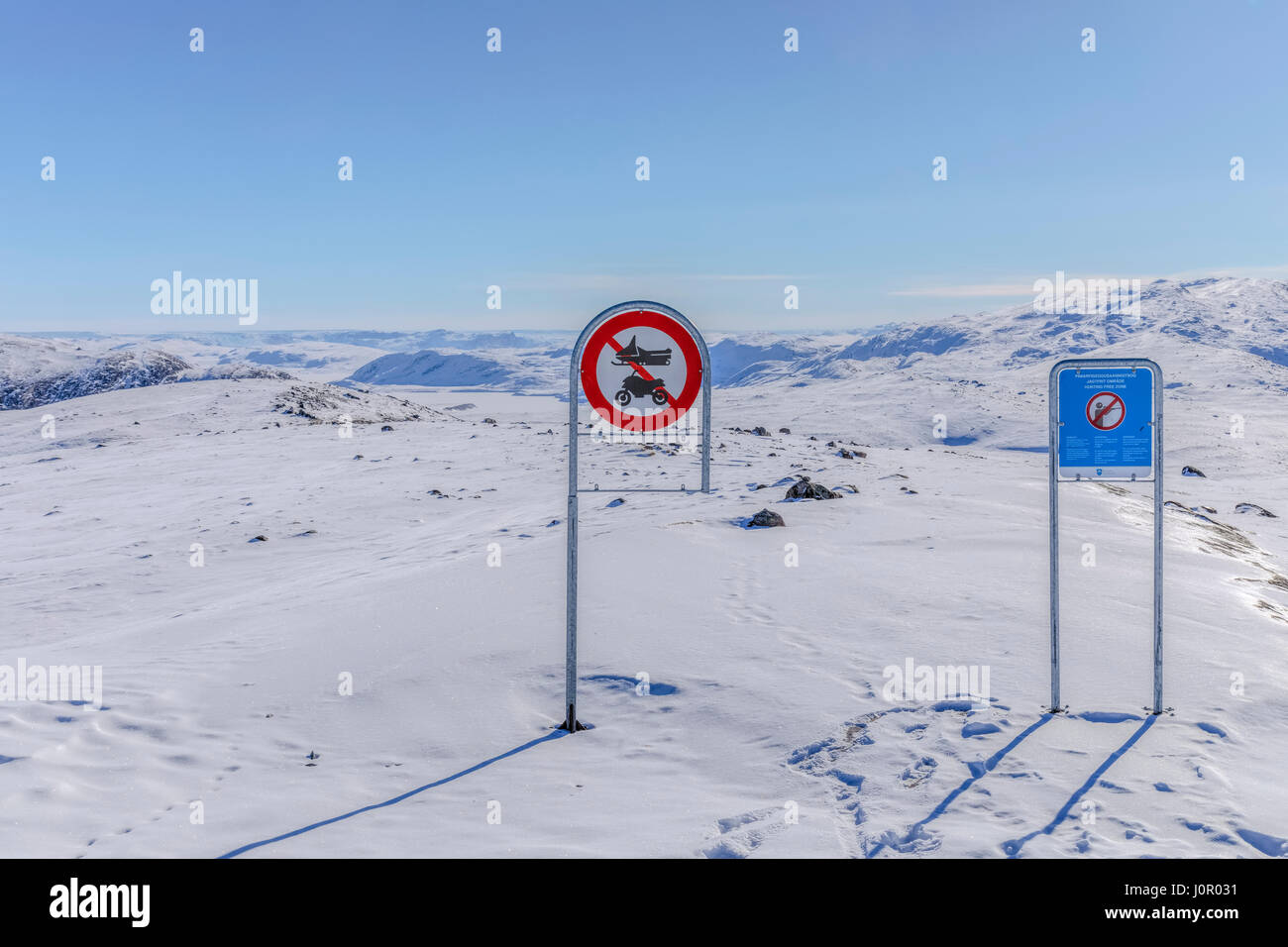 Kangerlussuaq, Artic Circle, Greenland, Europe Stock Photo