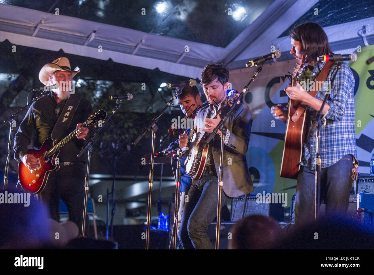 Willie Nelson performs at Ray Benson&rsquo;s Birthday Bash at GSD&M in Austin