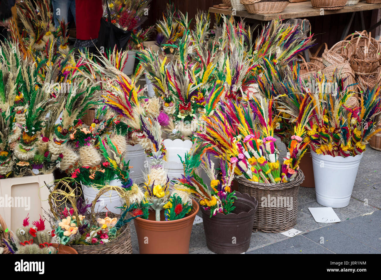 Krakow Flower Market Stock Photos & Krakow Flower Market Stock Images