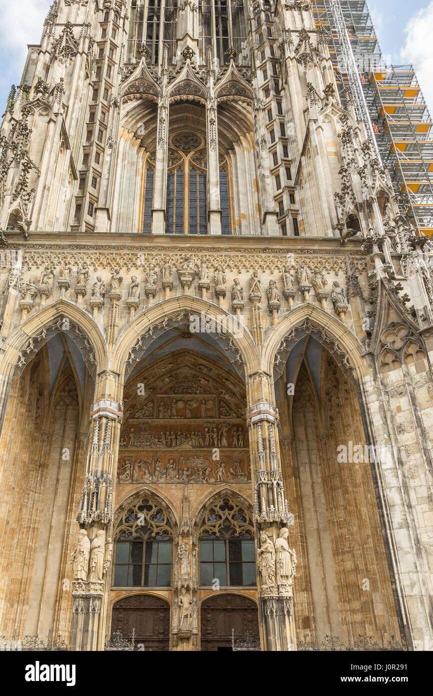 Cathedral in Ulm. Germany. Stock Photo