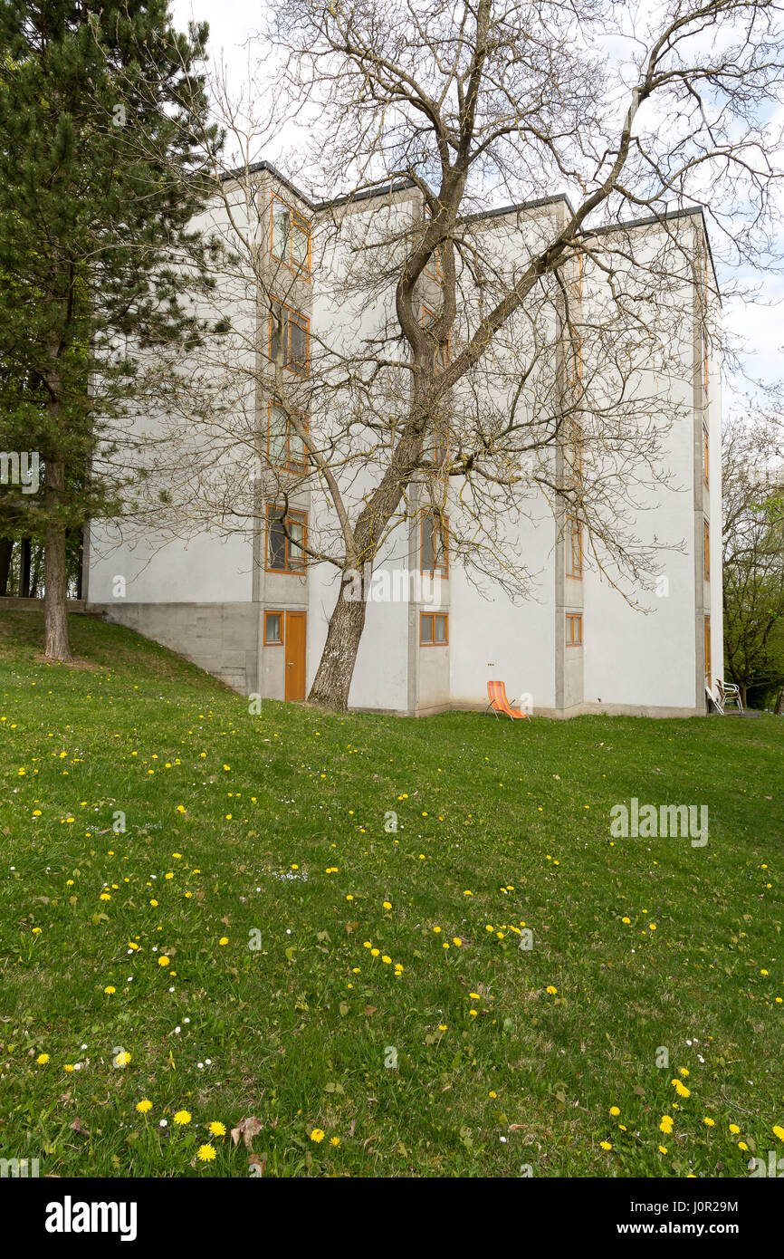 The Ulm School of Design (Hochschule für Gestaltung) in Ulm, Germany. Stock Photo