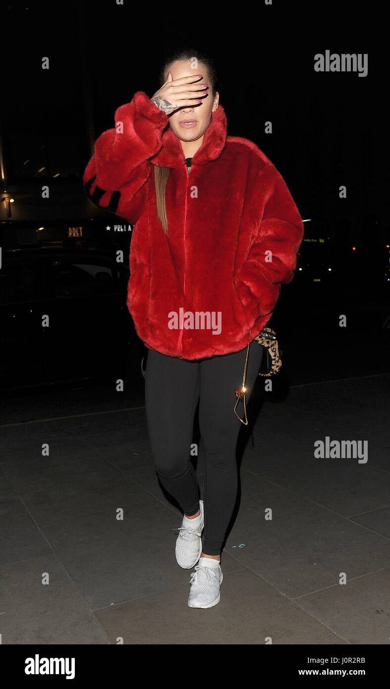 supreme red fur coat