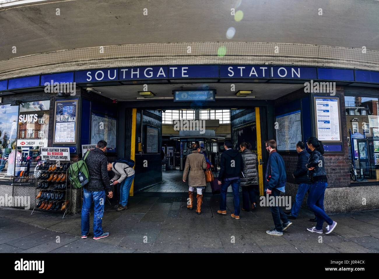 Southgate Station Stock Photo