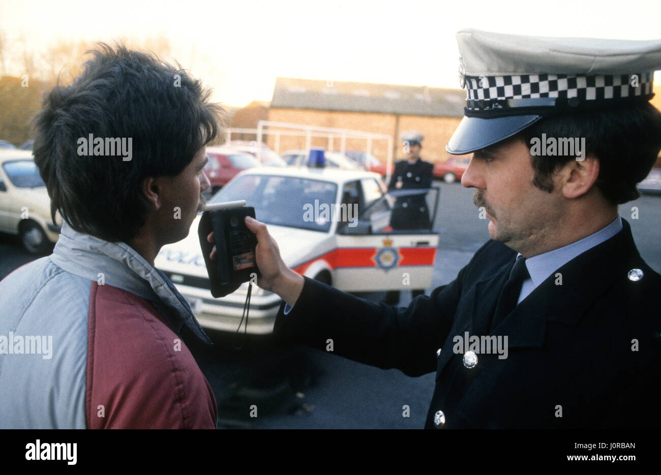 Police breathalyzer test hires stock photography and images Alamy