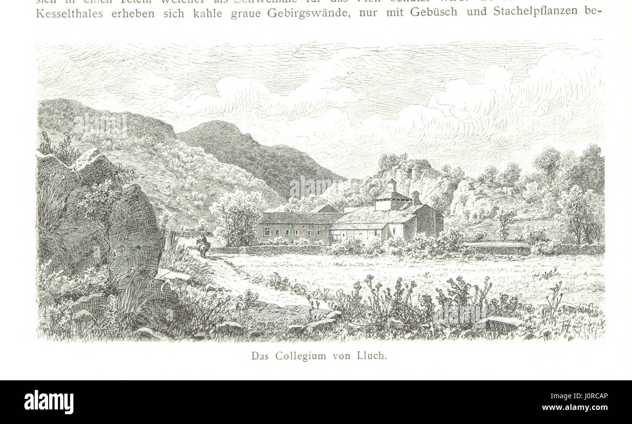 Die Balearen geschildert in Wort und Bild Stock Photo Alamy