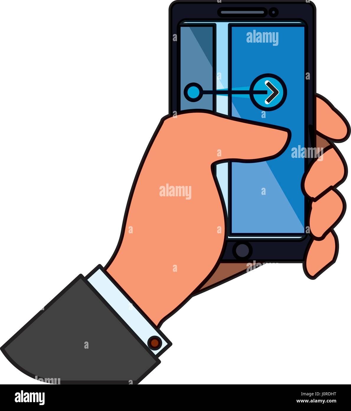 Mobile smartphone technology Stock Vector Image & Art - Alamy