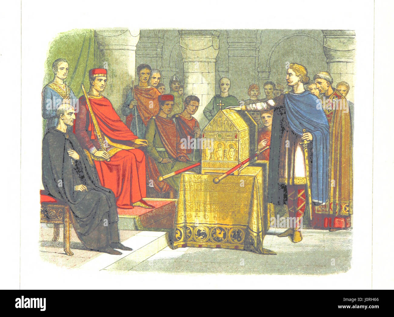 Chronicle Ruler A detailed chronicle of England's history from B.C. 55 to A.D. 1485 ...