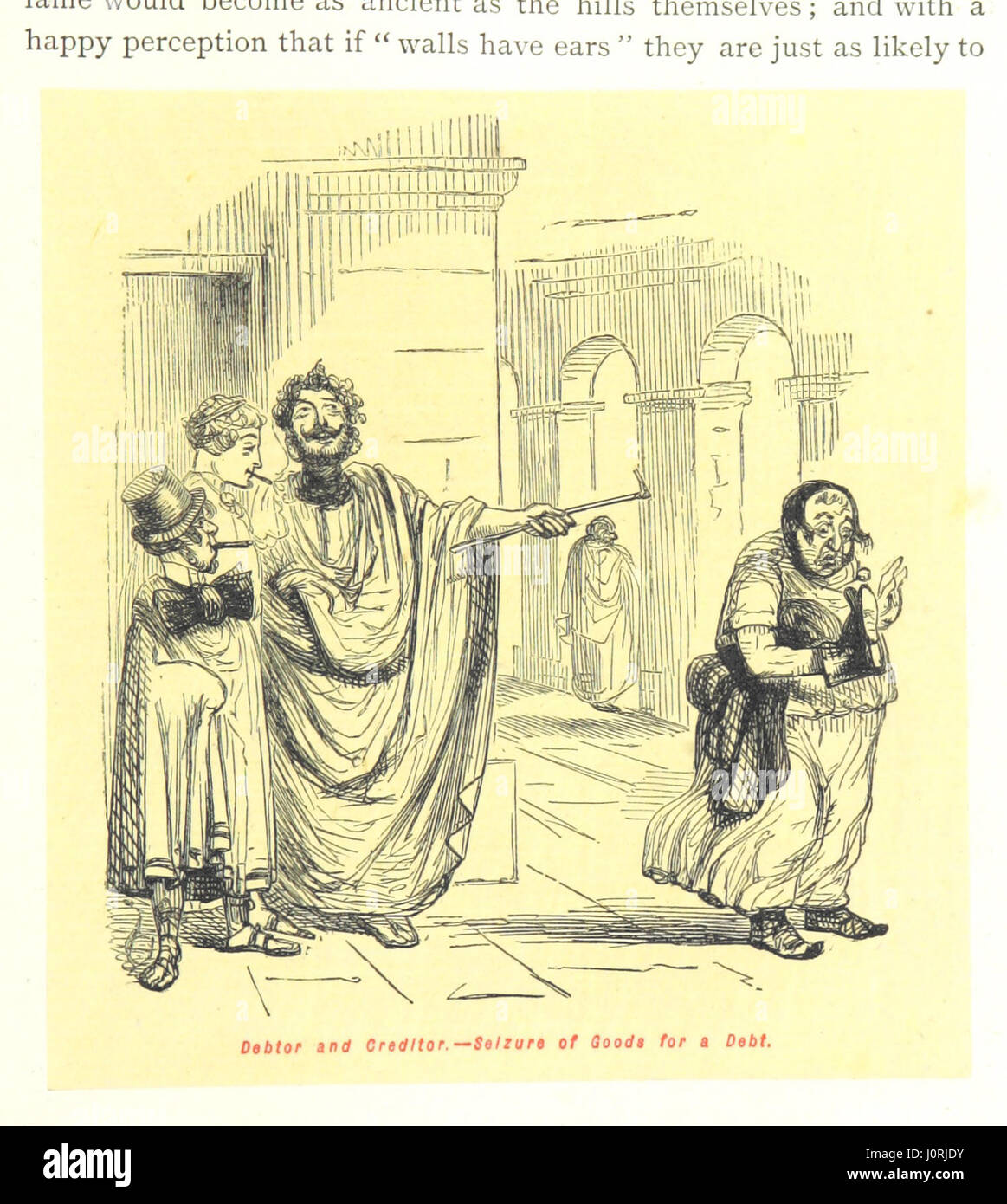 [The Comic History of Rome ... Illustrated by John Leech.] Stock Photo ...