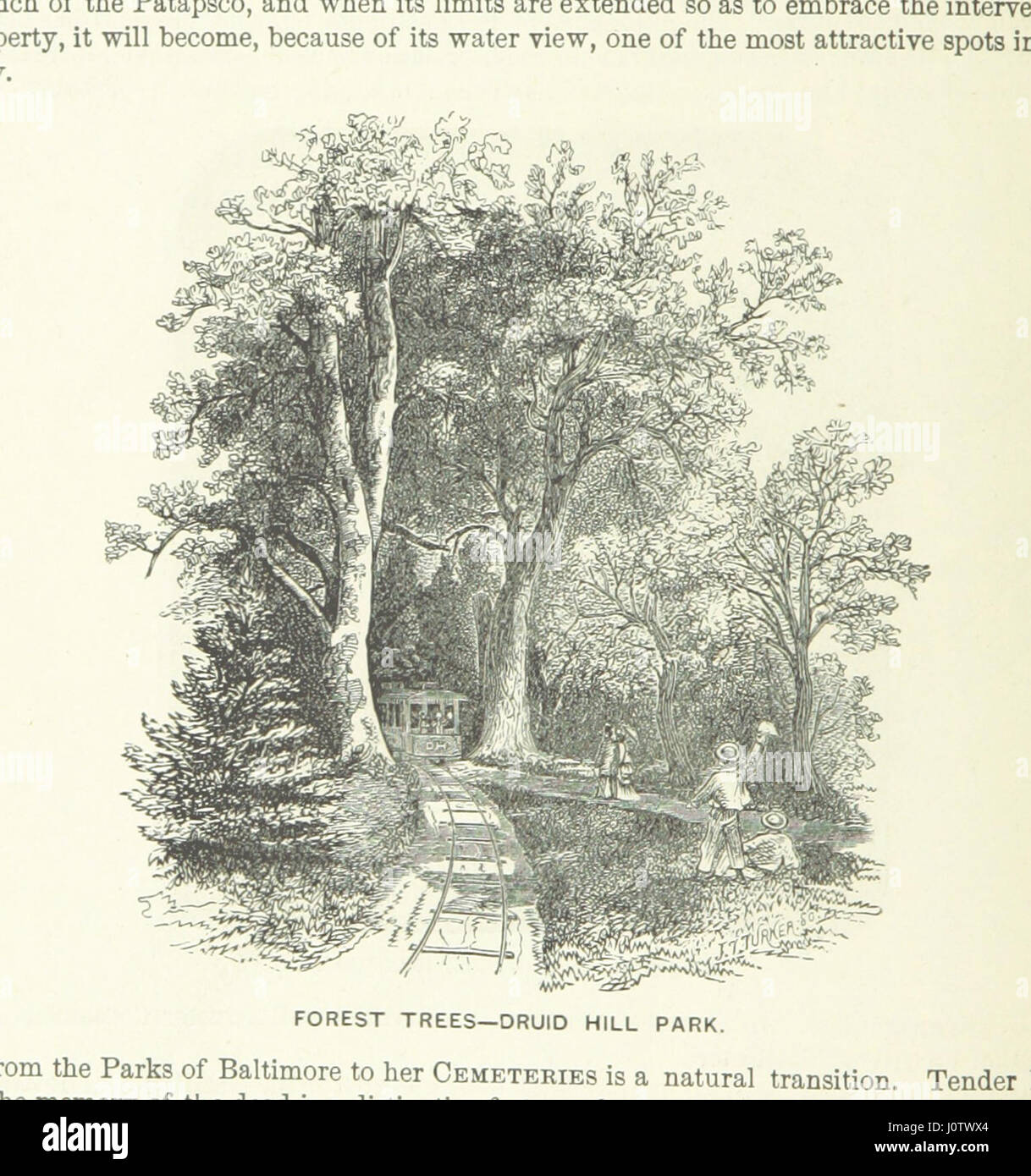 The Monumental City [Baltimore]. Its past history and present resources