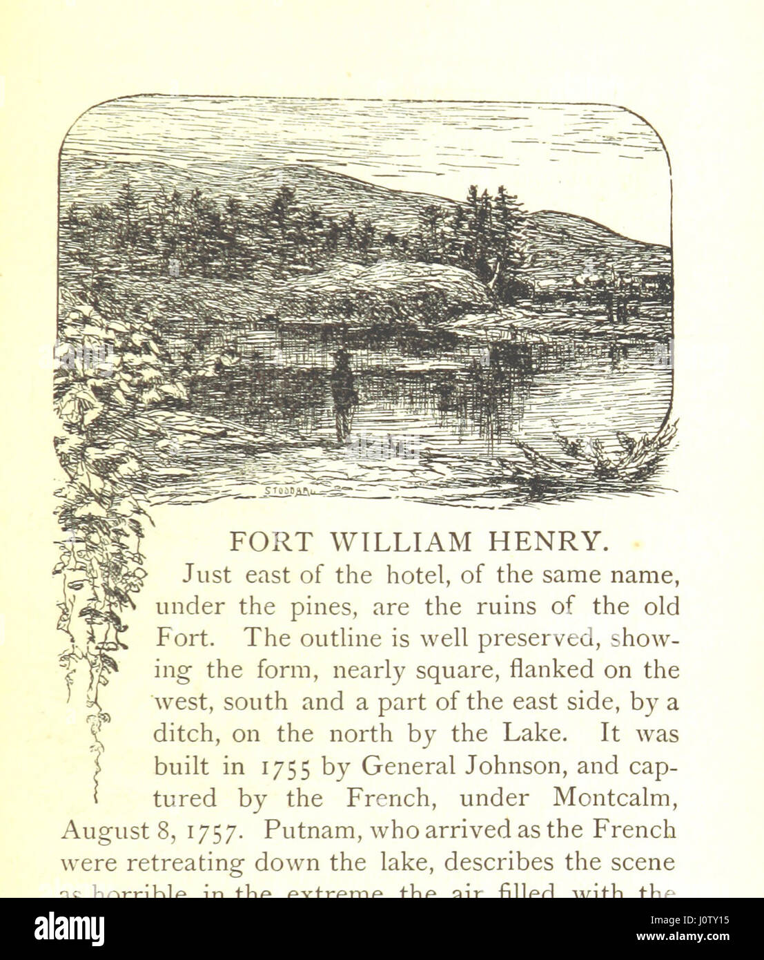 A comprehensive guide to Lake George, offering detailed illustrations ...