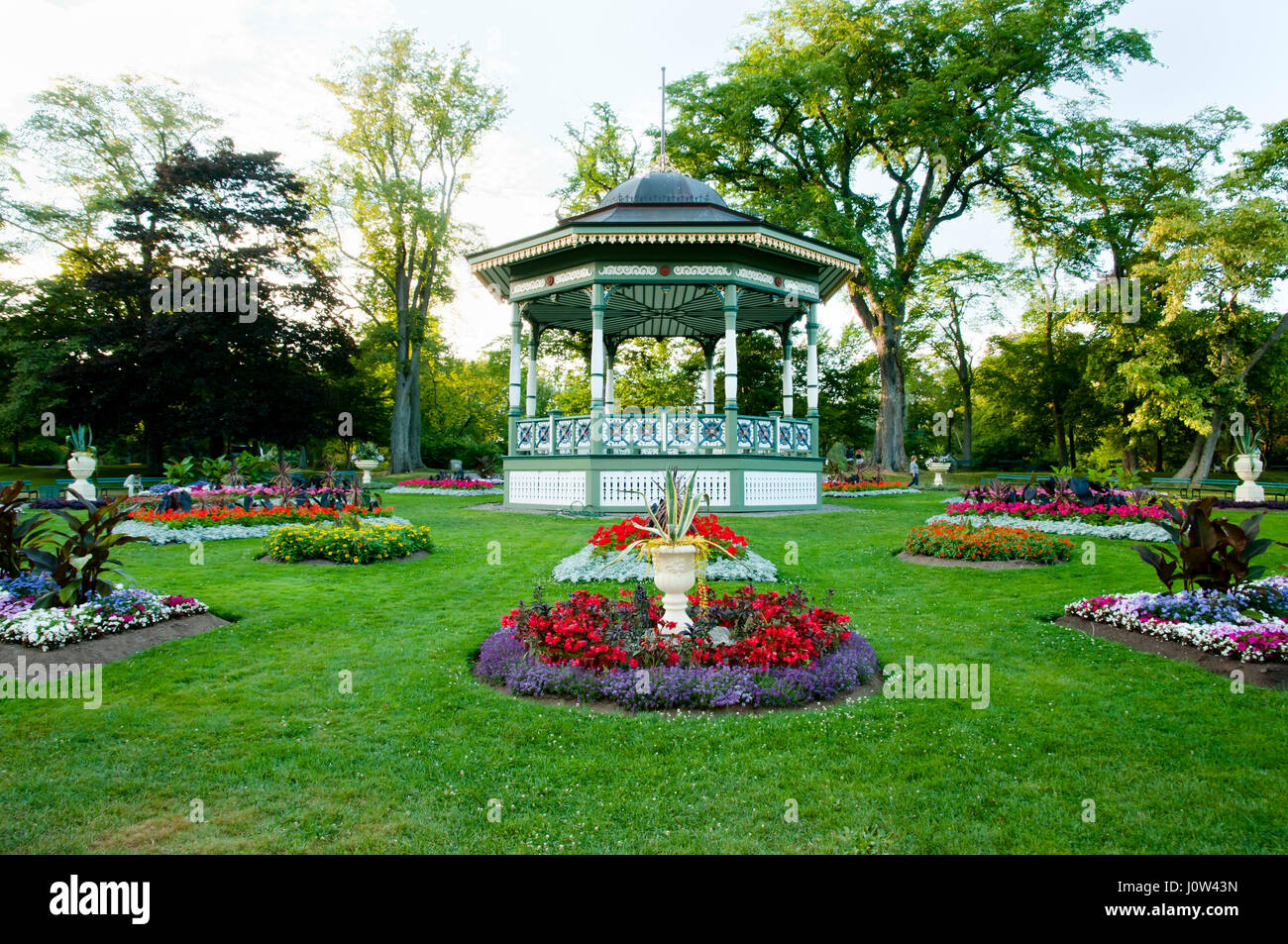 Halifax Public Gardens Nova Scotia Canada Stock Photo Alamy