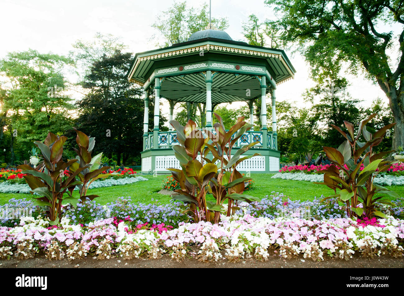 Halifax Public Gardens Nova Scotia Canada Stock Photo Alamy