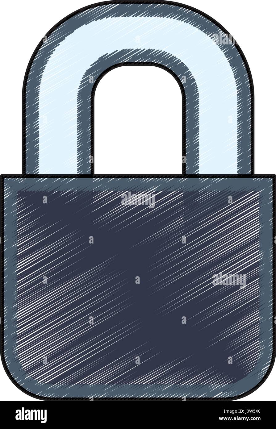 Padlock security symbol Stock Vector Image & Art - Alamy