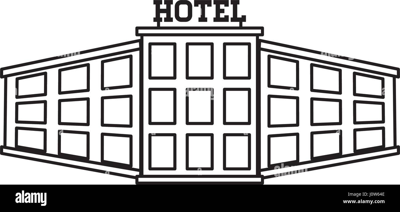 hotel building icon Stock Vector Image & Art - Alamy
