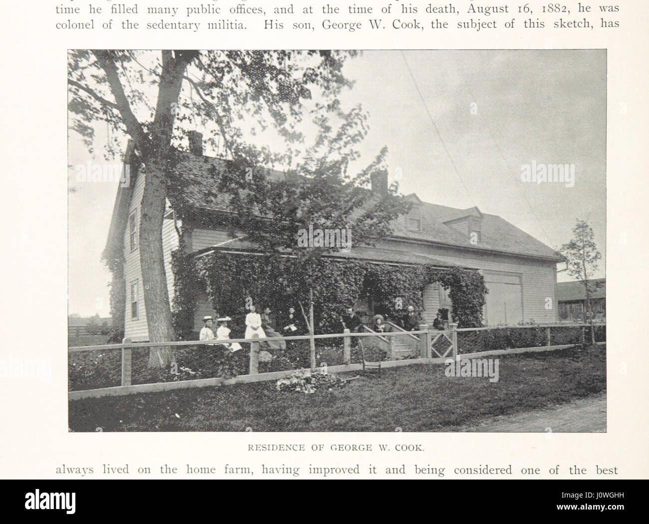 This historical account covers Compton County, the Eastern Townships, and surrounding areas in Quebec, Canada. It includes detailed records of four hundred families, sketches of prominent buildings, and illustrations of leading citizens. A biography of Hon. John Henry Pope is also included. Stock Photo