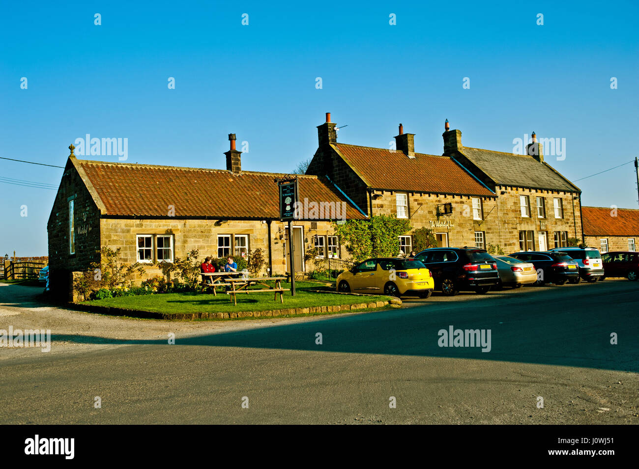 The Wheatsheaf Inn, Egton, North Yorkshire Moors Stock Photo Alamy