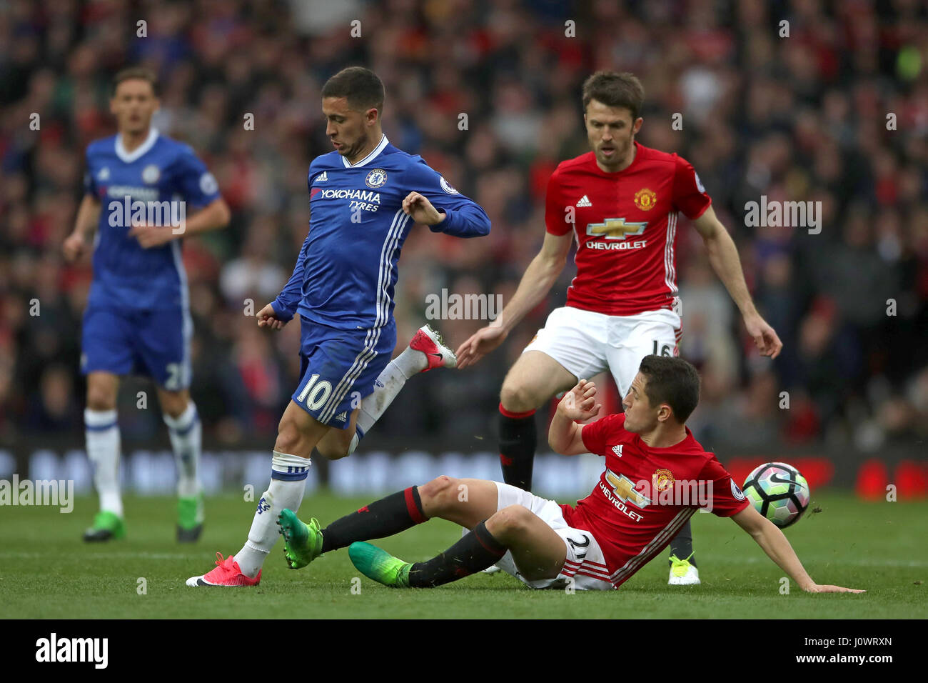 Ander herrera eden hazard hi-res stock photography and images - Alamy