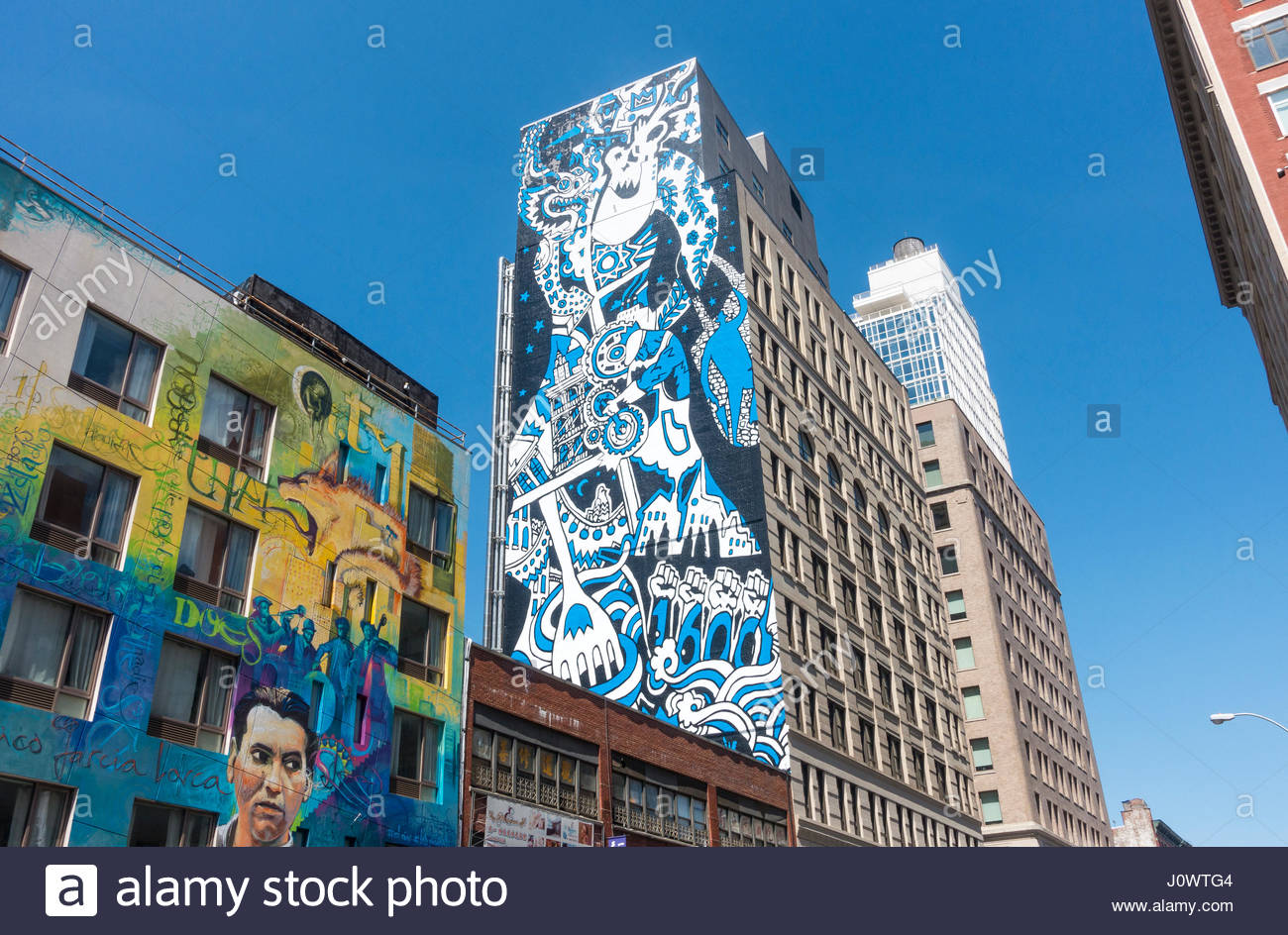 Chinatown Murals Stock Photos & Chinatown Murals Stock Images Alamy