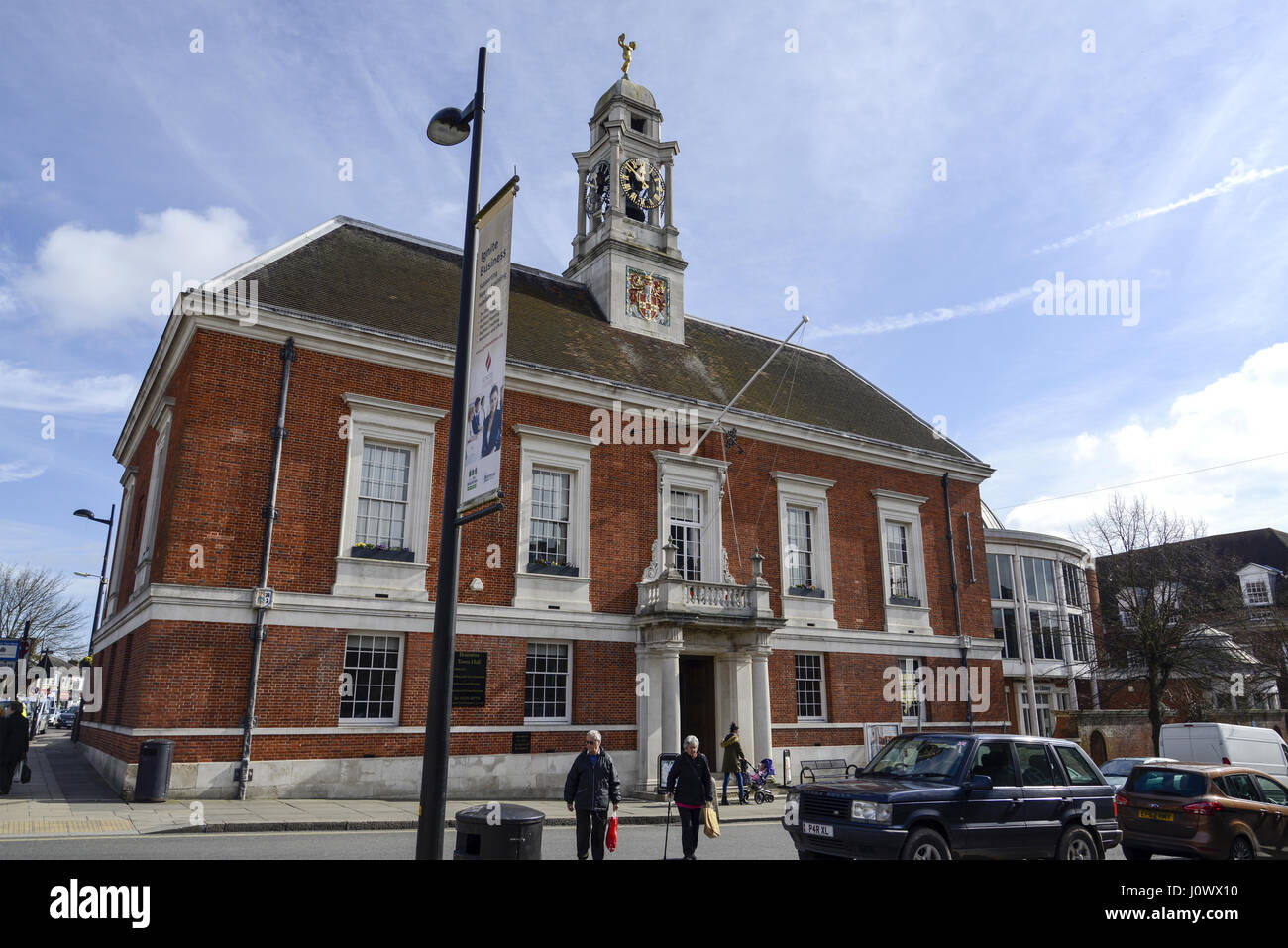 Braintree Town Hall Centre Fairfield Road Braintree Essex Stock