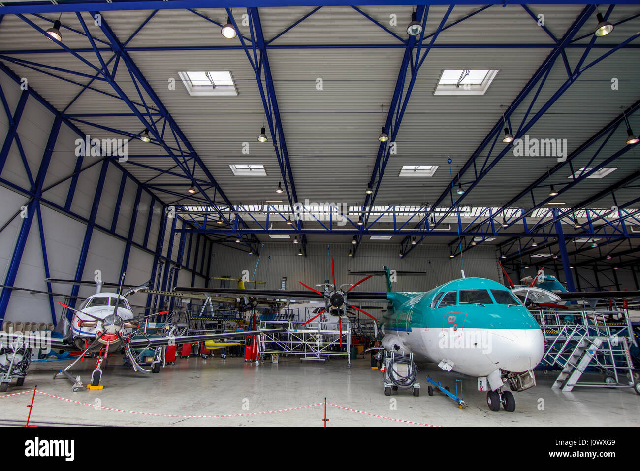 Aircraft parts warehouse hires stock photography and images Alamy