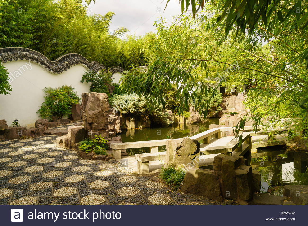 New York Chinese Scholar S Garden Stock Photo 138253138 Alamy