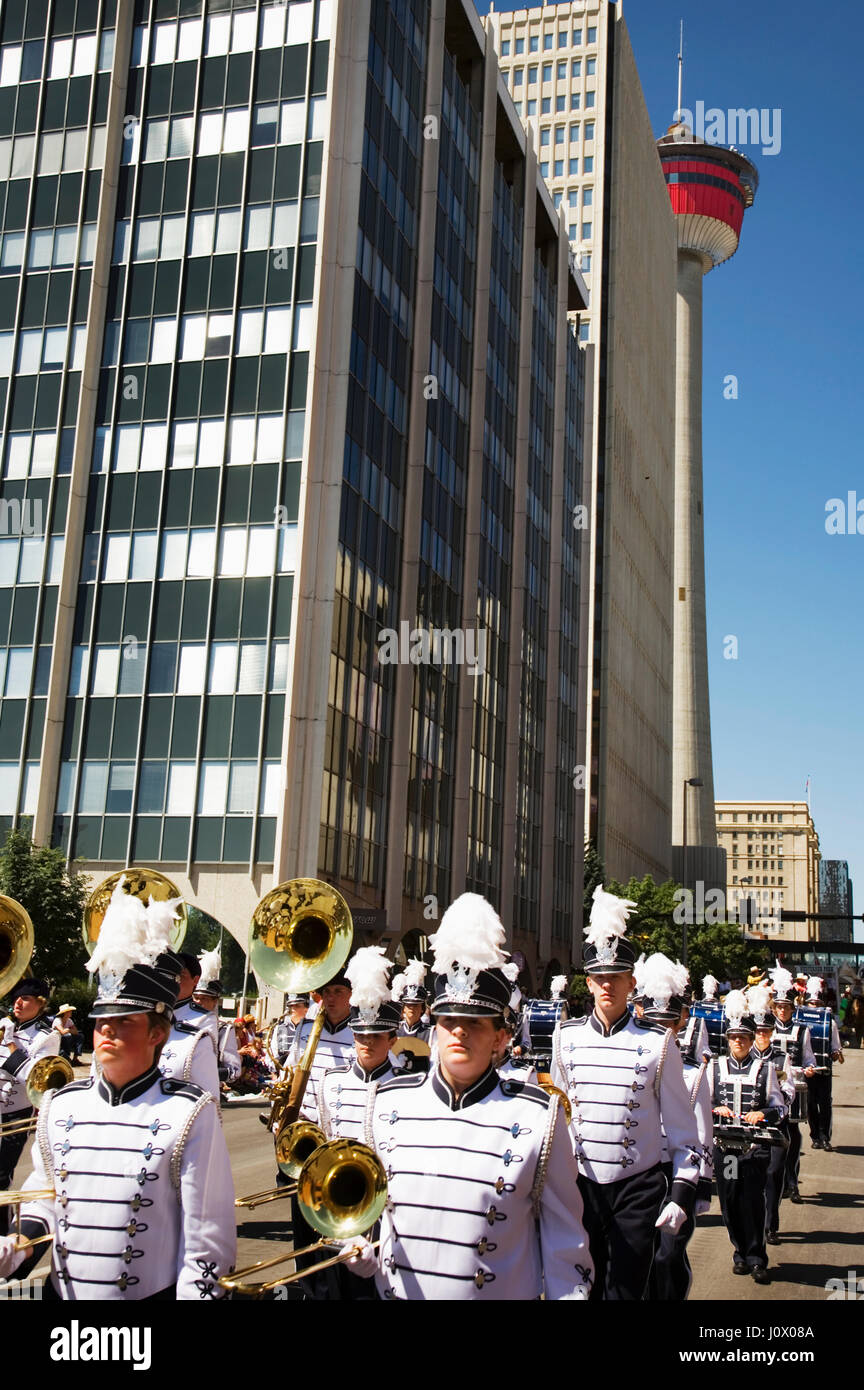 Calgary Stampede parade. Calgary, Alberta Canada Stock Photo Alamy
