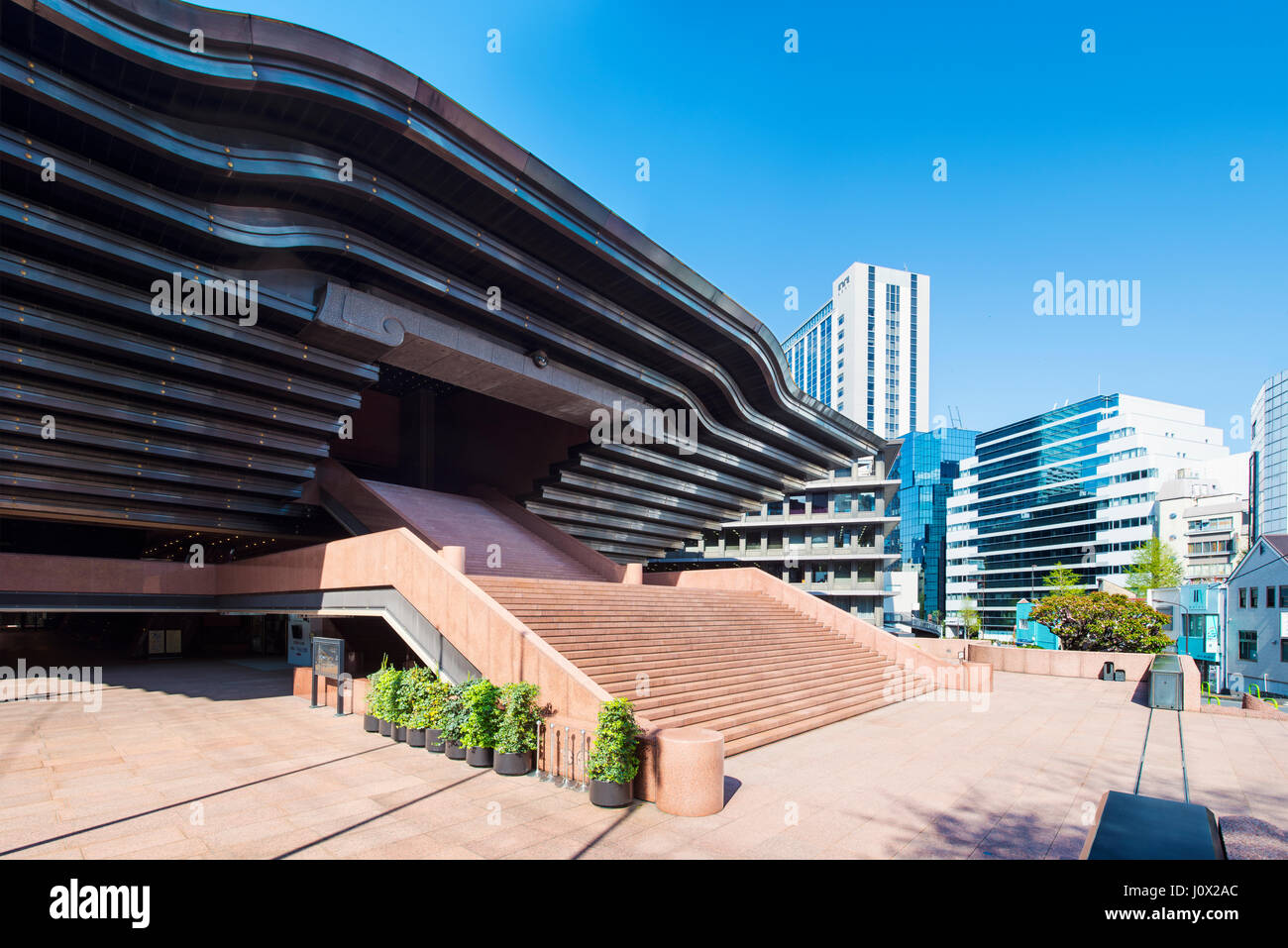 The Reiyukai Shakaden Temple in Tokyo, Japan Stock Photo