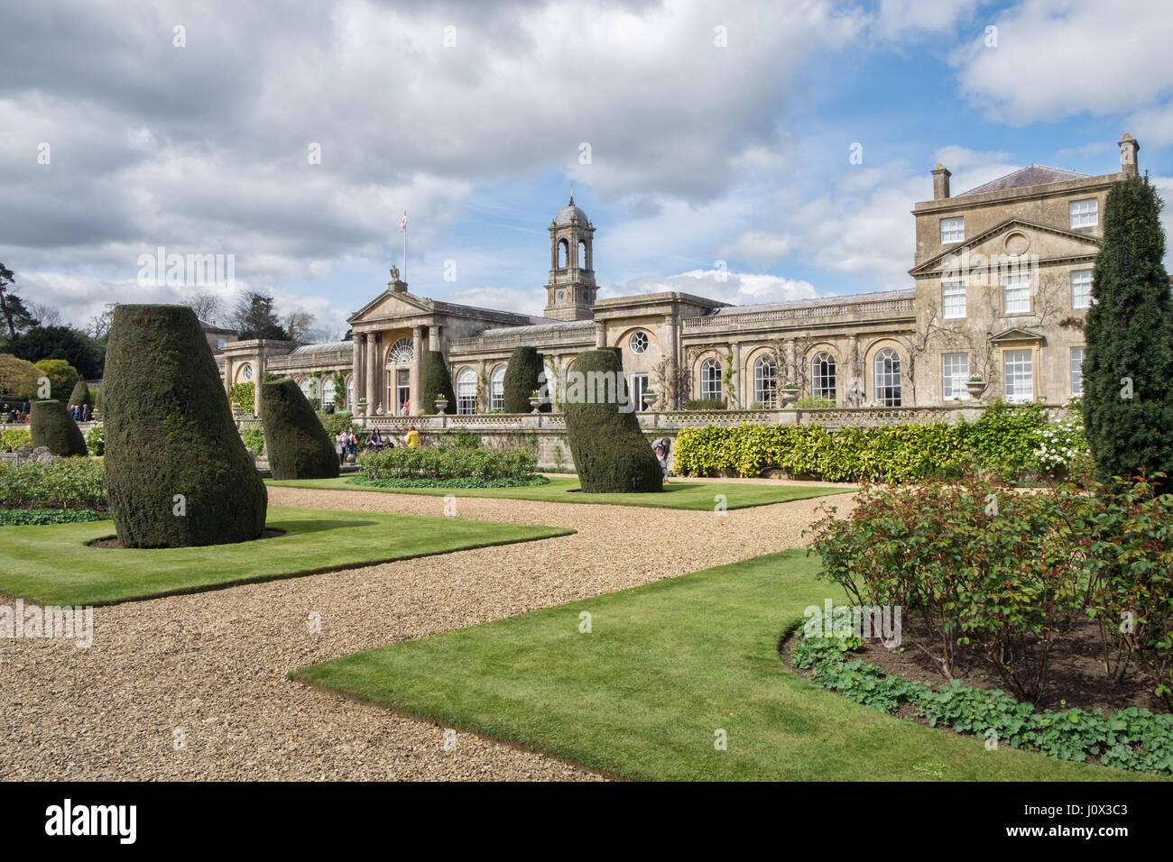 The stately home, Bowood house and gardens, near Calne in Wiltshire, UK. Stock Photo