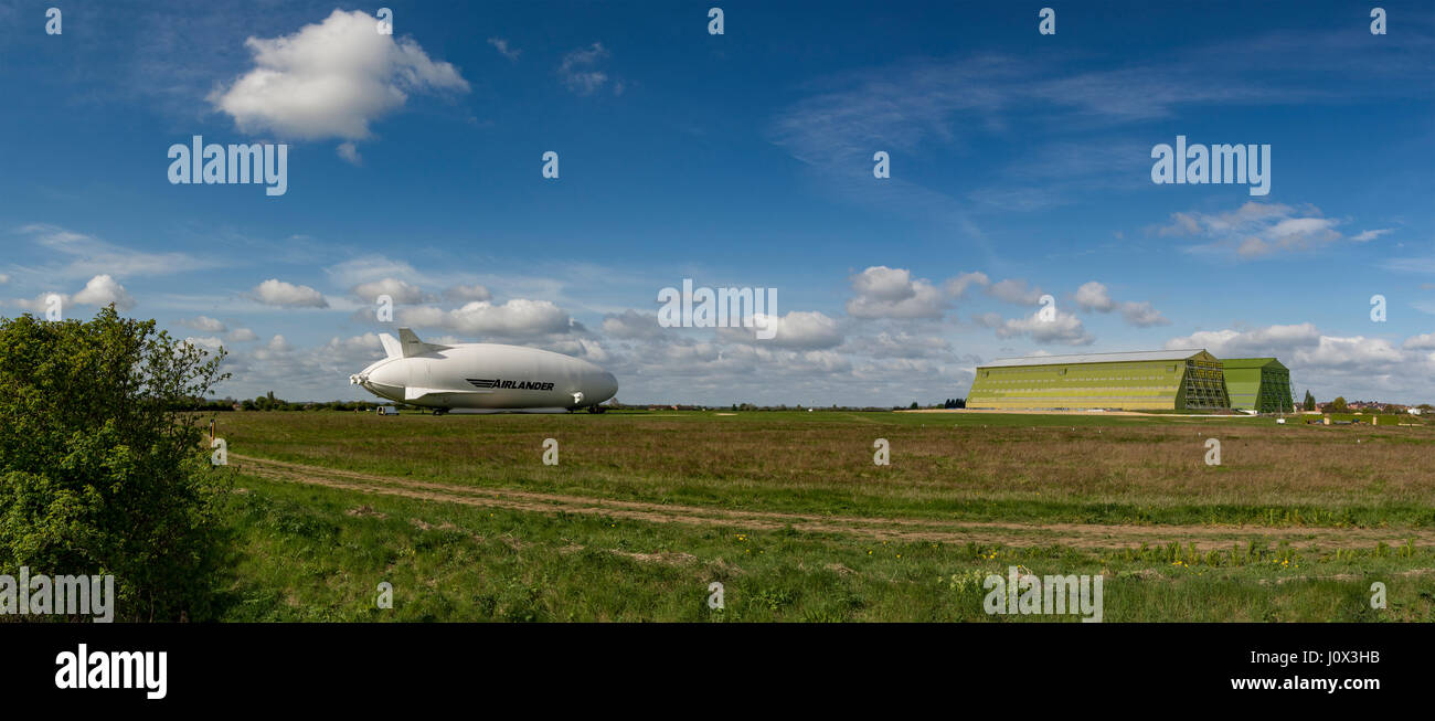 Airlander 10 Airship Stock Photo