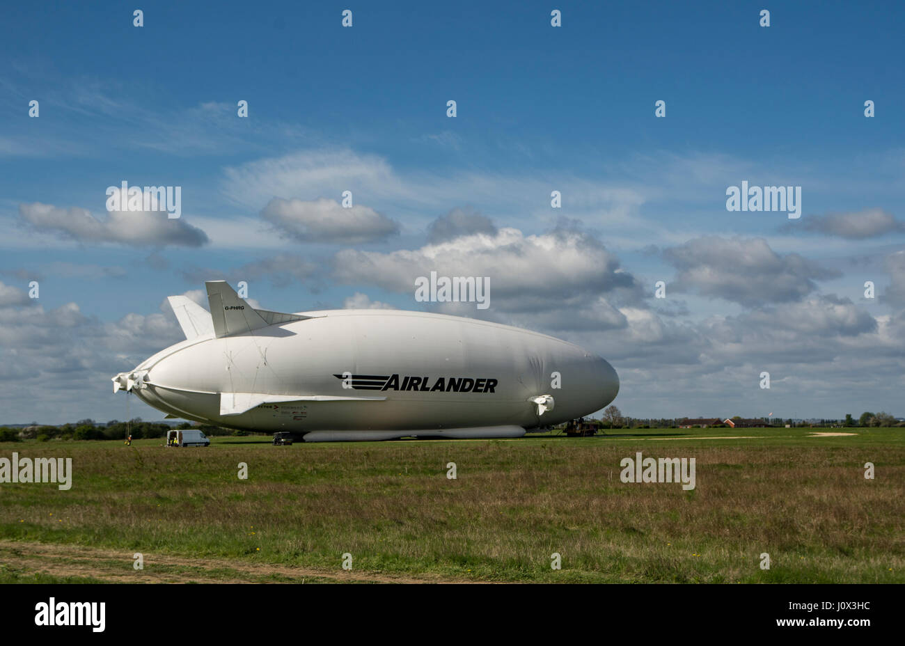 Airlander 10 Airship Stock Photo