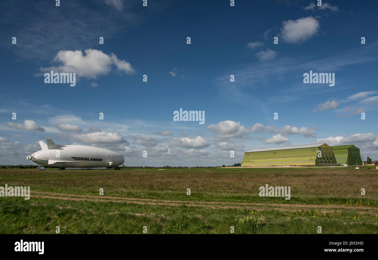 Airlander 10 Airship Stock Photo