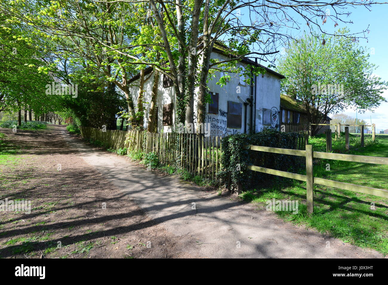 An Abandoned house in Horsham , Sussex Stock Photo Alamy