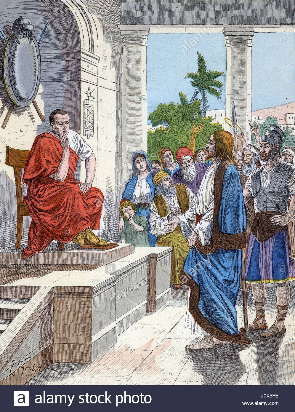Pontius Pilate Stock Photos & Pontius Pilate Stock Images Alamy