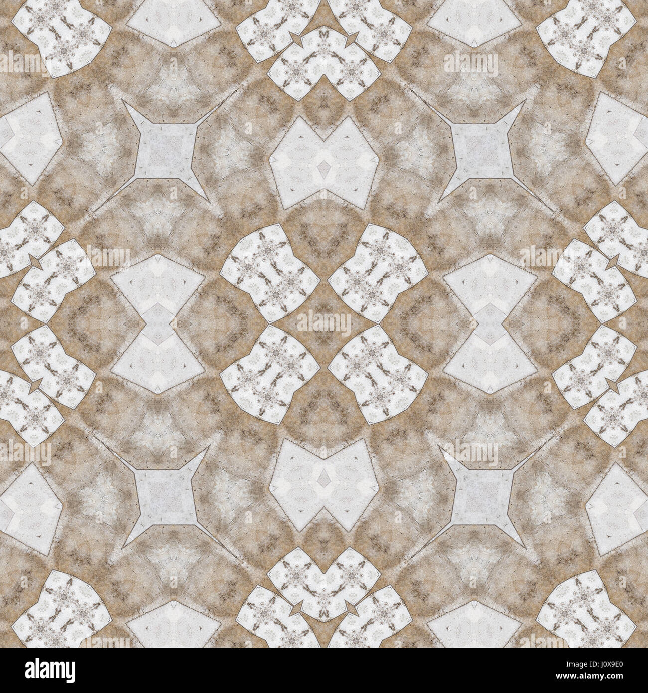 Abstract pattern or background based on stone brick wall, mosaic or decoration Stock Photo