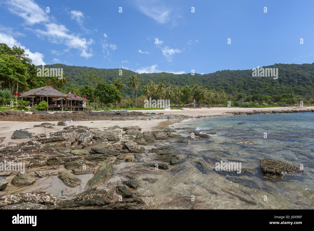 Bamboo Bay Beach in Koh Lanta Yai, Krabi Province, Thailand, Southeast Asia Stock Photo