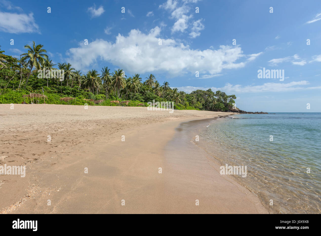 Diamond Cliff beach on Koh Lanta Yai, Krabi Province, Thailand, Southeast Asia Stock Photo