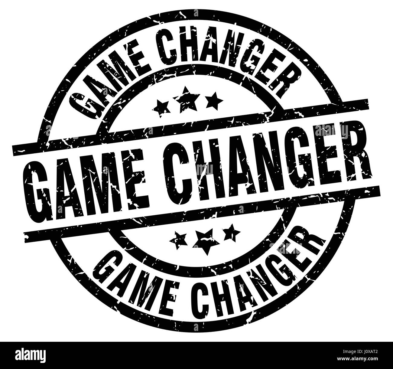 game changer round grunge black stamp Stock Vector Image & Art Alamy