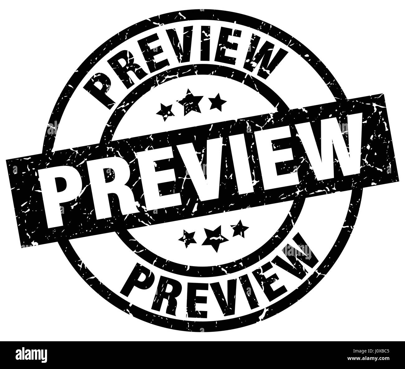 preview round grunge black stamp Stock Vector