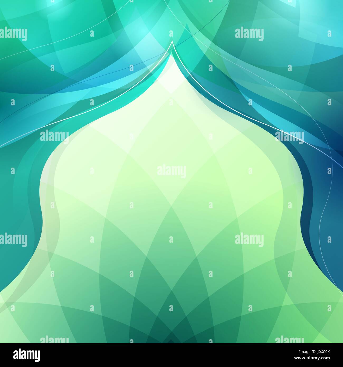 abstract background for Islamic Greeting design Stock Vector