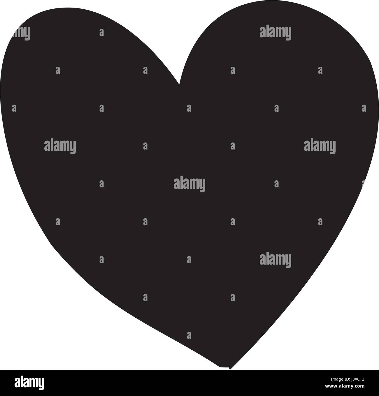 monochrome silhouette heart health icon Stock Vector Image & Art - Alamy