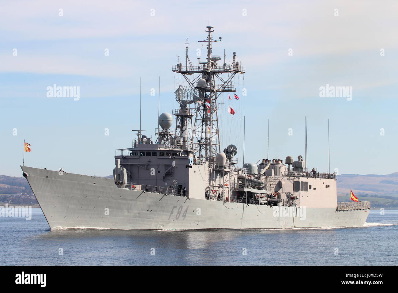 ESPS Reina Sofia (F84), a Santa Mariaclass frigate of the Spanish