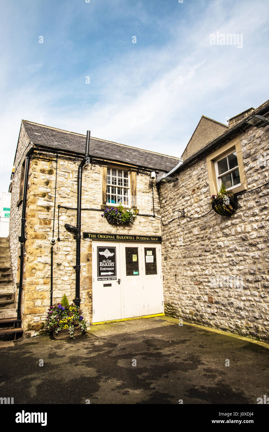 looking over the land Derbyshire Bakewell Stock Photo Alamy
