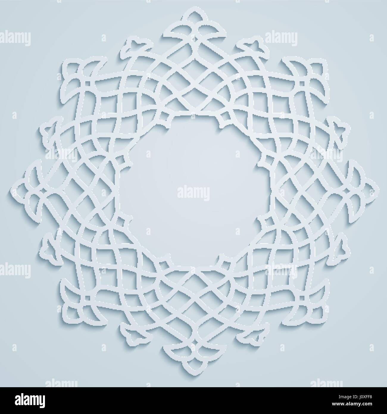 Round arabic pattern morocco hi-res stock photography and images - Alamy